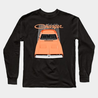 Charger 69 - Orange Long Sleeve T-Shirt